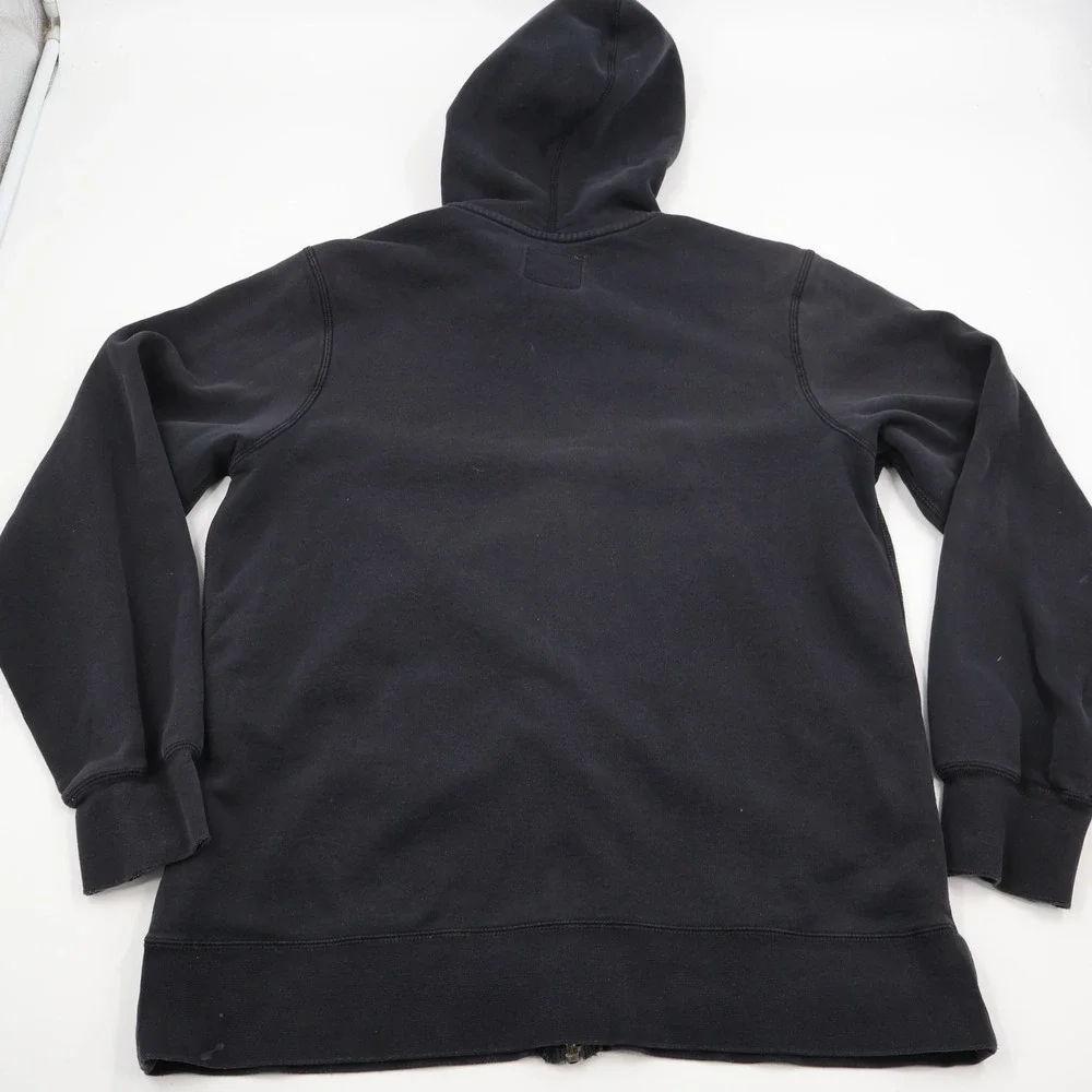 Nike‎ Sportswear Full Zip Hoodie Boys XL 18-20 Black Red Futura Logo 341896-010
